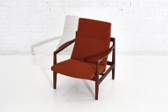 Jens Risom Jens Risom Walnut Lounge Chair 1960 - 1791986