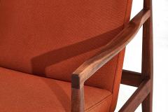 Jens Risom Jens Risom Walnut Lounge Chair 1960 - 1791987