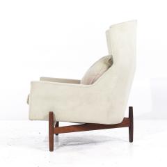 Jens Risom Jens Risom for Jens Risom Design Mid Century Walnut Big Chair - 3834263