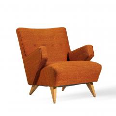 Jens Risom Jens Risom for Knoll Mid Century Lounge Chairs Pair - 4456134