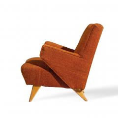 Jens Risom Jens Risom for Knoll Mid Century Lounge Chairs Pair - 4456138