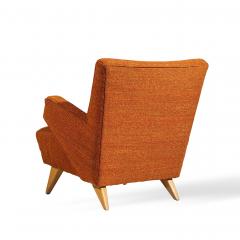 Jens Risom Jens Risom for Knoll Mid Century Lounge Chairs Pair - 4456141