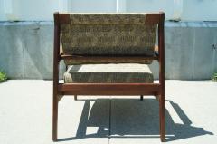 Jens Risom Low Walnut Armchair by Jens Risom - 102570