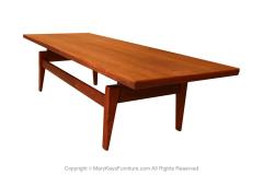 Jens Risom Mid Century Jens Risom Floating Top Coffee Table Bench - 2981342