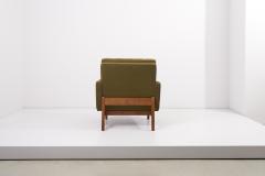 Jens Risom New Upholstered Jens Risom Lounge Chair in Risom Camira Fabric US 1950s - 1913451