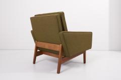 Jens Risom New Upholstered Jens Risom Lounge Chair in Risom Camira Fabric US 1950s - 1913453