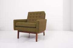 Jens Risom New Upholstered Jens Risom Lounge Chair in Risom Camira Fabric US 1950s - 1913456