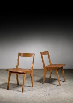 Jens Risom Pair of Jens Risom chairs for Knoll - 4118580
