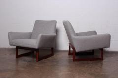 Jens Risom Pair of Lounge Chairs by Jens Risom - 1080087