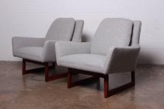 Jens Risom Pair of Lounge Chairs by Jens Risom - 1080090