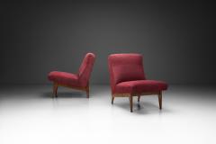 Jens Risom Pair of Lounge Chairs by Jens Risom Attr United States ca 1950s - 4321117