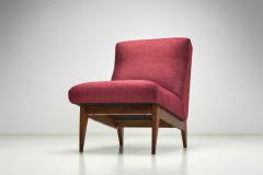Jens Risom Pair of Lounge Chairs by Jens Risom Attr United States ca 1950s - 4321118