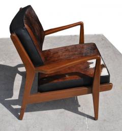 Jens Risom Pair of Vintage Midcentury Restored Jens Risom Lounge Chairs - 2249663