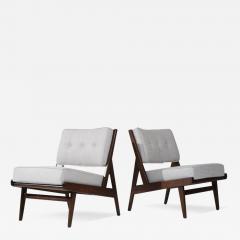 Jens Risom Rare Slipper Chairs by Jens Risom for Risom Inc C 1950s - 3562804