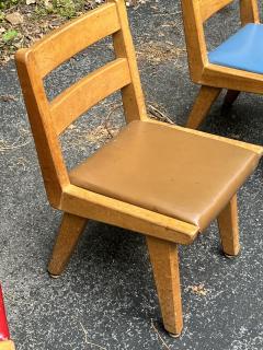 Jens Risom SET OF 10 MID CENTURY WOOD CHILD CHAIRS ATTRIBUTED TO JENS RISOM - 4273869