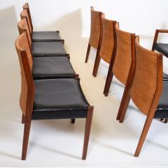 Jens Risom Set of 10 Jens Risom Dining chairs for Risom Design 1960s - 2946869
