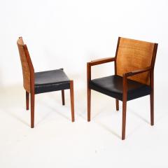 Jens Risom Set of 10 Jens Risom Dining chairs for Risom Design 1960s - 2946871