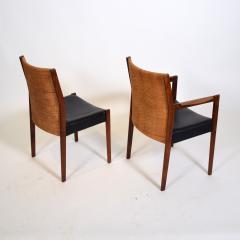 Jens Risom Set of 10 Jens Risom Dining chairs for Risom Design 1960s - 2946872