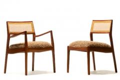 Jens Risom Set of 8 Fully Restored Jens Risom Mid Century Modern Playboy Dining Chairs - 3321833