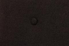 Jens Risom Set of 8 Jens Risom Danish Black Fabric Upholstered Teak Playboy Armchairs - 2789304