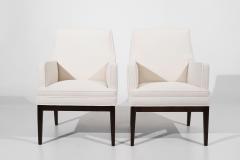 Jens Risom Set of Club Chairs in Mohair by Jens Risom C 1960s - 3376688