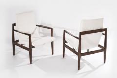 Jens Risom Set of Lounge Chairs by Jens Risom c 1960s - 2148955