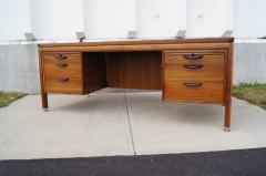 Jens Risom Solid Walnut Executive Desk by Jens Risom - 101599