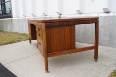 Jens Risom Solid Walnut Executive Desk by Jens Risom - 101602