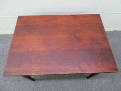 Jens Risom Stylish Mid Century Modern Walnut End Table by Jens Risom - 1497419