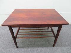 Jens Risom Stylish Mid Century Modern Walnut End Table by Jens Risom - 1497433