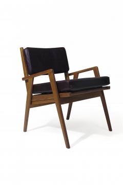 Jens Risom Walnut Chairs Attributed Jens Risom - 1958105