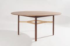 Jens Risom Walnut Games Table by Jens Risom 1950s - 2348779