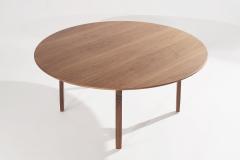 Jens Risom Walnut Games Table by Jens Risom 1950s - 2348783