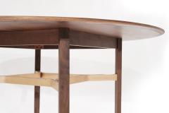 Jens Risom Walnut Games Table by Jens Risom 1950s - 2348793