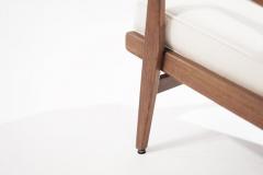 Jens Risom Walnut Lounge Chairs by Jens Risom 1950s - 2255485