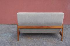 Jens Risom Walnut Settee by Jens Risom - 4178188