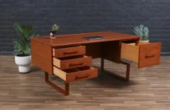 Jensen Henning Henning Jensen Torbin Valeur Teak Desk with Bookcase for Dyrlund - 3957078