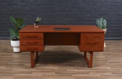 Jensen Henning Henning Jensen Torbin Valeur Teak Desk with Bookcase for Dyrlund - 3957079