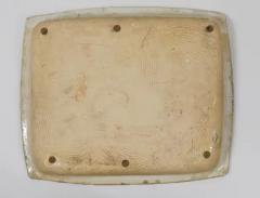 Jeppe Hagedorn Olsen Two Jeppe Hagedorn Olsen Large Abstract Stoneware Bowls Plates Denmark 1970s - 4064927