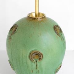 Jerk Werkmaster JERK WERKMASTER PAIR OF SWEDISH ART DECO CERAMIC LAMPS  - 4423557