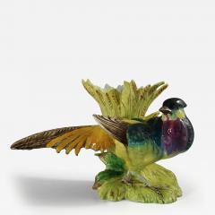 Jerome Massier Fils Majolica Pheasant Vase - 2849145