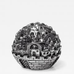 Jerusalem Sterling Sculpture Paperweight Sam Philipe  - 1167209