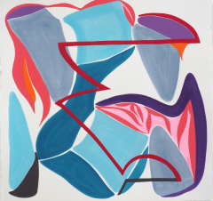 Jessica Snow Terra Incognita 1 Abstract painting 2018 - 3725176