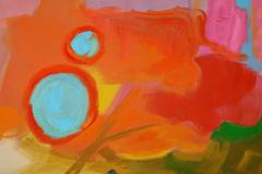 Jessie Mackay COLOURFUL ABSTRACT PAINTING BY JESSIE MACKAY - 2095372