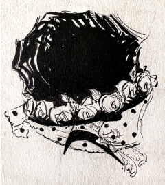 Jessie Mrs J G Willing Gillespie Abstract Silhouette Hat Portraits Female Illustrator of Golden Age 1910 - 3597712