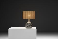 Jette Heller e Glazed Table Lamp 648 by Jette Heller e for Axella Denmark 1970s - 4729665
