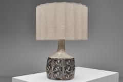 Jette Heller e Glazed Table Lamp 648 by Jette Heller e for Axella Denmark 1970s - 4729667