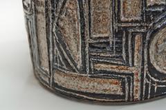 Jette Heller e Model 643 Stoneware Table Lamp by Jelle Heller e for Axella Denmark 1970s - 4806381