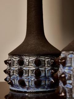 Jette Heller e Pair of Ceramic Table Lamps by Jette Heller e for Axella - 4693474