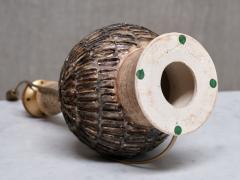 Jette Heller e Sculptural Jette Heller e Stoneware Table Lamp Axella Keramik Denmark 1960s - 4597990